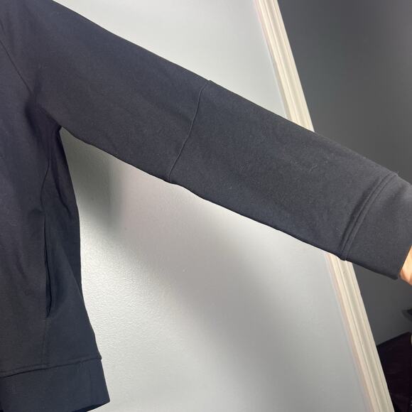 Lululemon Men's Sz M Black Hoodie City Sweat Pride Oversized Rainbow Casual - Picture 4 of 10